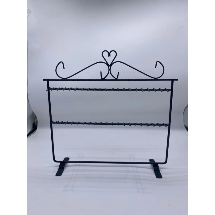 İthal Metal Siyah Renk 32x30 Cm Bileklik Standı