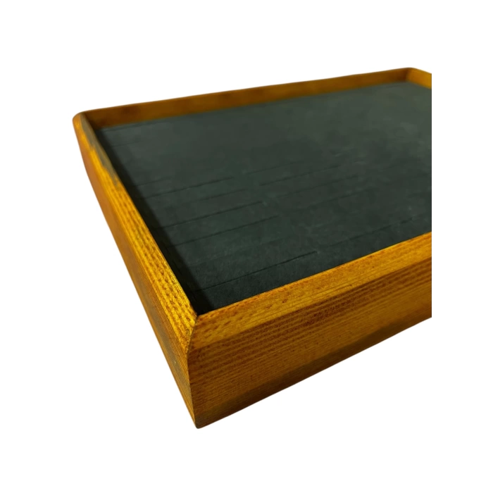 Yerli Üretim Süet Kumaş Yeşil Renk 34/24 Cm Batırmalı