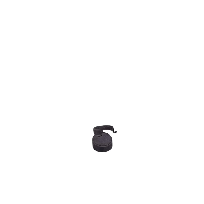 Sardunya Kumaş Füme Renk 6x6 Cm  Tekli Kelepçe