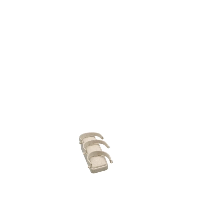 Sardunya Kumaş Krem Renk 4x13 Cm  Grup Kelepçe