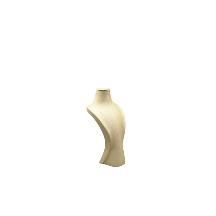 Adonis Model İmera Deri Kumaş KremRenk Boy 22 Cm Kolye Takı Sergileme Mankeni