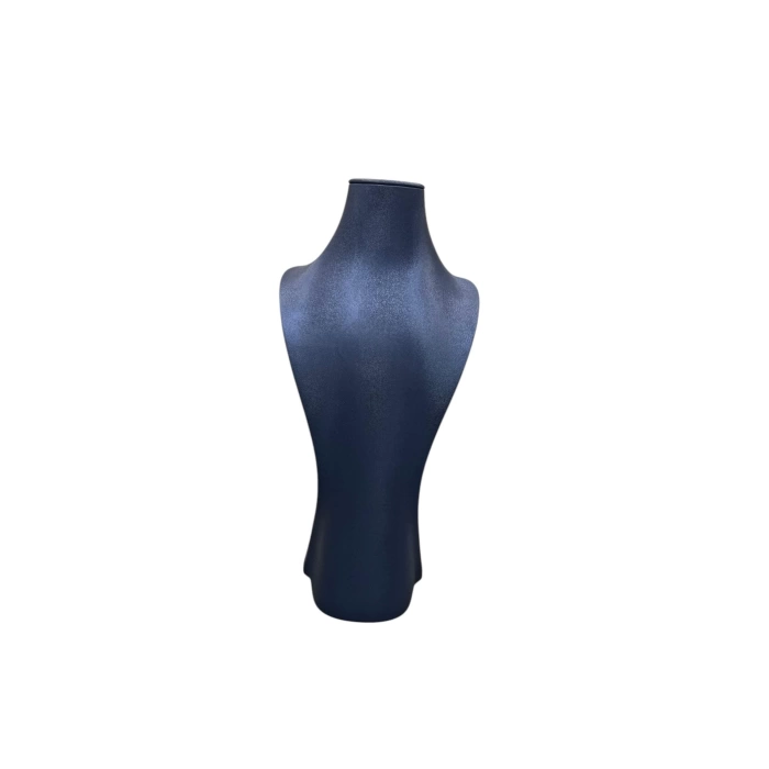 Adonis Model İmera Deri  Kumaş Lacivert Renk Boy 38 Cm Kolye Takı Sergileme Mankeni