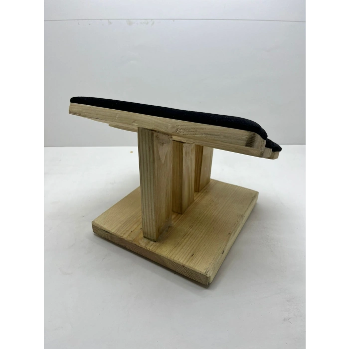 Ahşap Siyah Renk Boy 21 cm En 19 cm Üç Kademeli Model Bileklik Sergileme