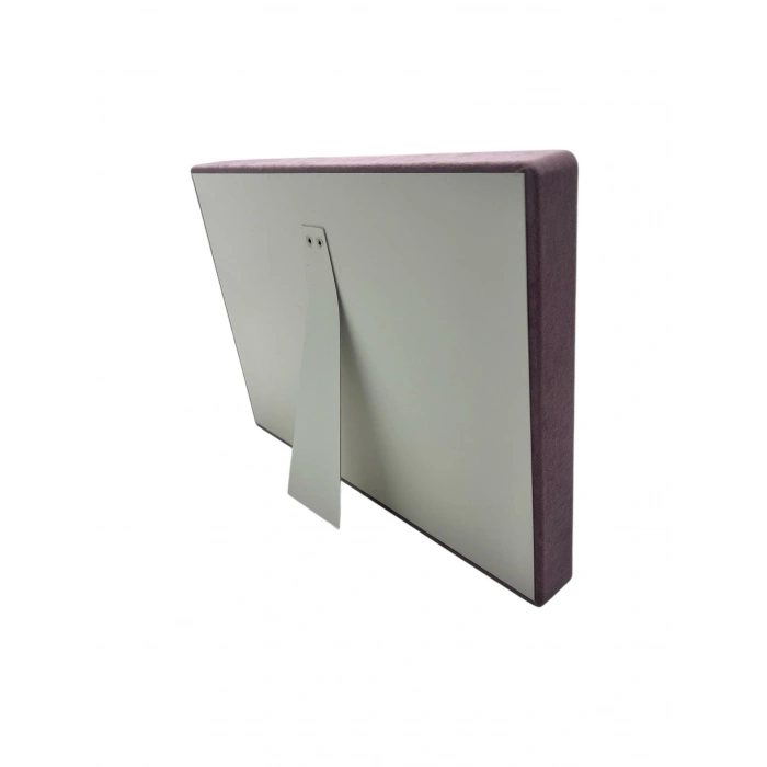 Süet Kumaş Gül Kurusu 34-24 Cm Ayaklı 8 Pedli Kolye Tabla Stand