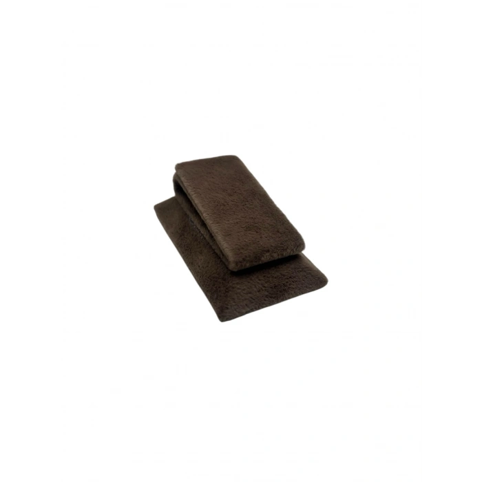 Süet Kumaş Kahve Renk 3 Cm Kelepçe-Bilezik Sergileme Aksesuar