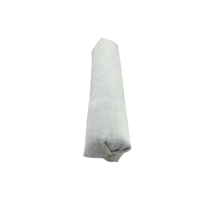 Süet Kumaş Gri Renk 30 Cm Rulo Takı Yastığı