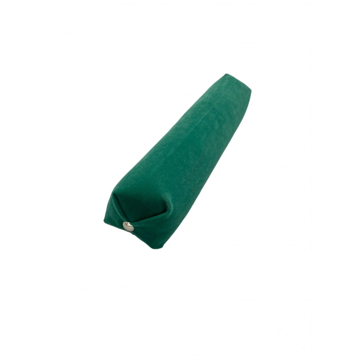 Süet Kumaş Yeşil Renk 30 Cm Rulo Takı Yastığı