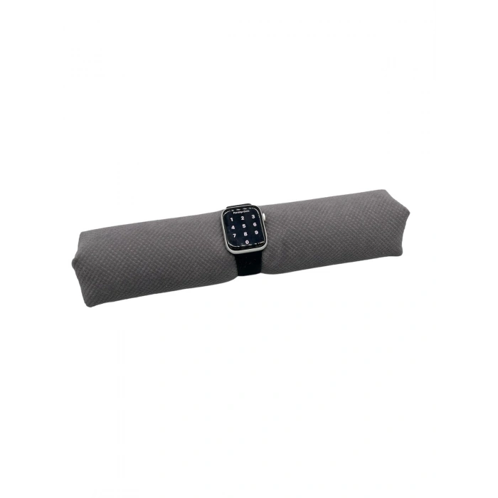 Süet Kumaş Füme Renk 30 Cm Rulo Takı Yastığı