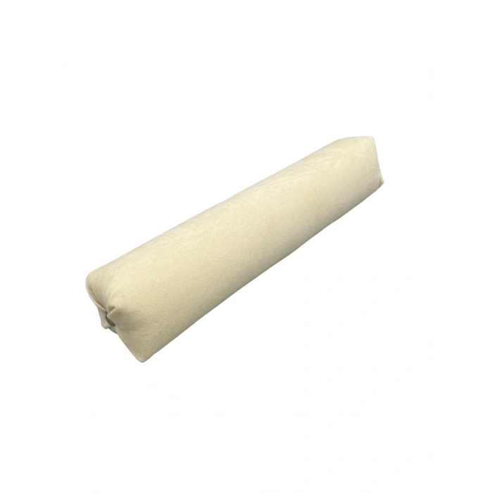 Süet Kumaş Krem Renk 30 Cm Rulo Takı Yastığı