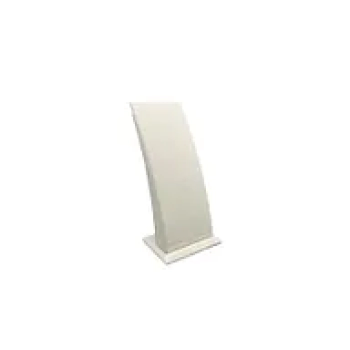 Kumaş Krem Renk Ayaklı 17/8,5 cm Kolye Sergileme Dekoru