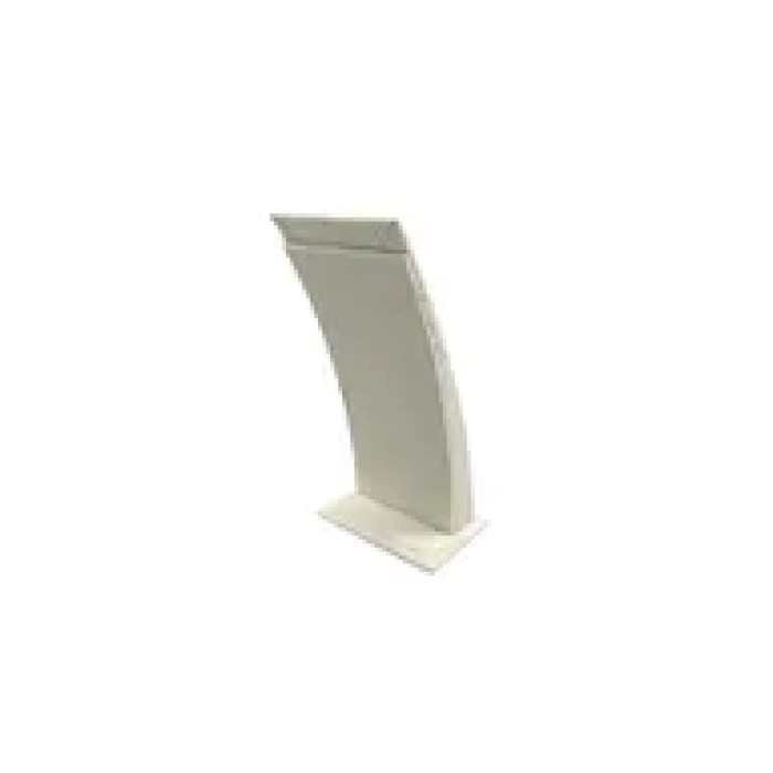 Kumaş Krem Renk Ayaklı 17/8,5 cm Kolye Sergileme Dekoru