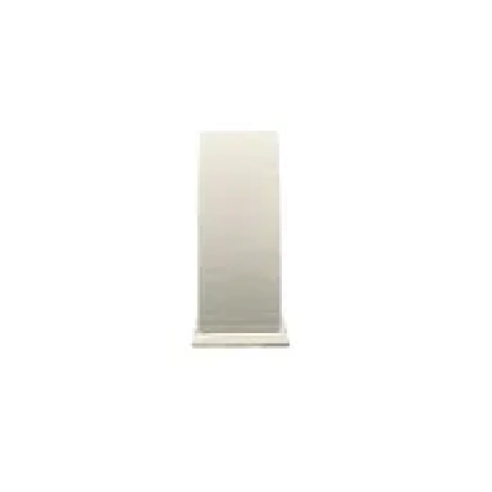 Kumaş Krem Renk Ayaklı 17/8,5 cm Kolye Sergileme Dekoru