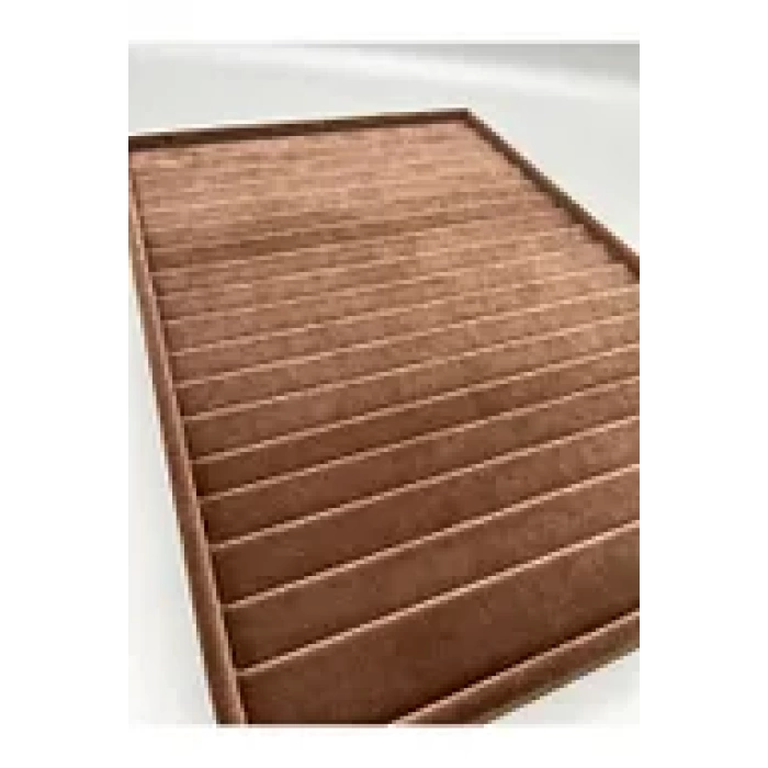 Madrid Model Süet Kumaş 34/24 Cm Kademeli Çekmece İci Bileklik-kolye Standı