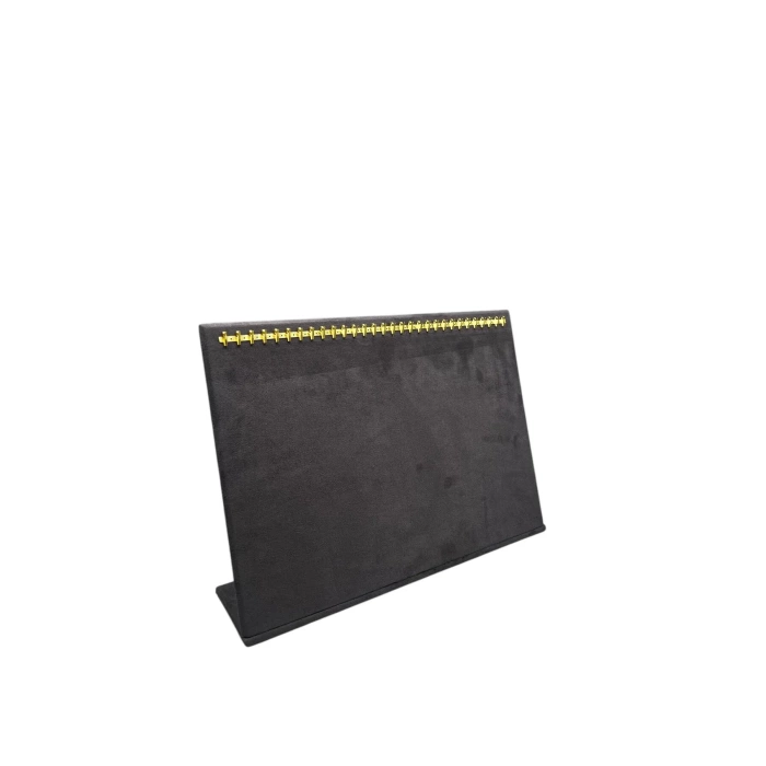 Sardunya Kumaş Füme Renk Boy 24 cm En 34 cm Yatay Model Zincirlik