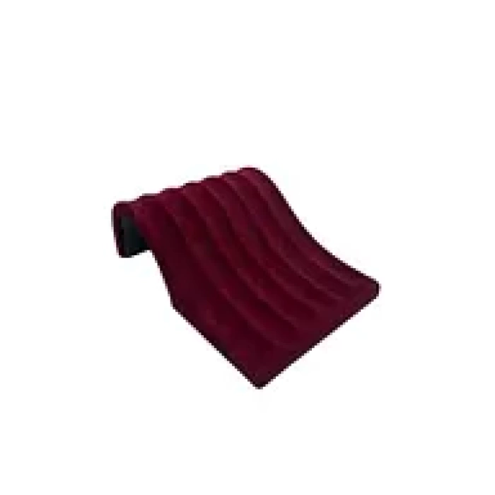 Süet Kumaş Bordo Renk 16/11,5 Cm Bileklik Künye Standi