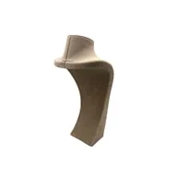 Süet Kumaş Elisia Manken Kahve Renk 25/12 Cm Kolye Gerdanlık Takı Sergileme Mankeni