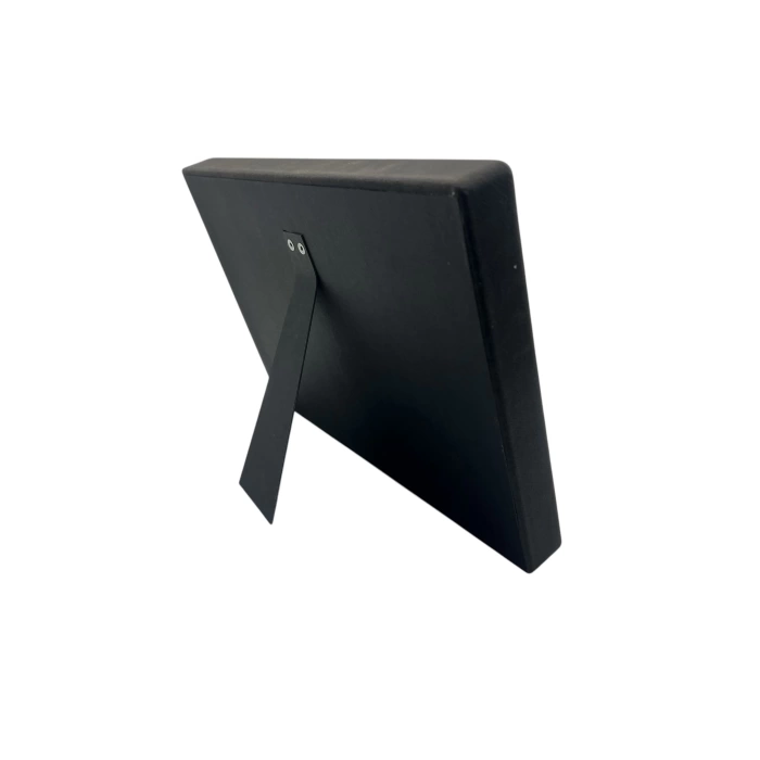 Süet Kumaş Siyah 34-24 Cm Ayaklı 8 Pedli Kolye Tabla Stand