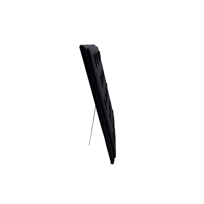 Süet Kumaş Siyah Renk 20/16 Cm Ayaklı Yüzük Sergileme Standı