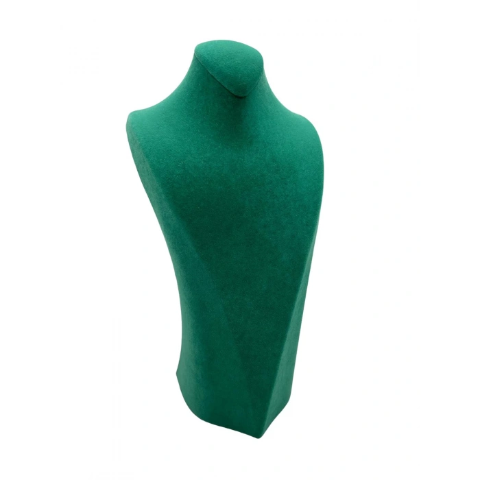 Süet Kumaş Yeşil Renk 23/16 Cm Bileklik Künye Standi