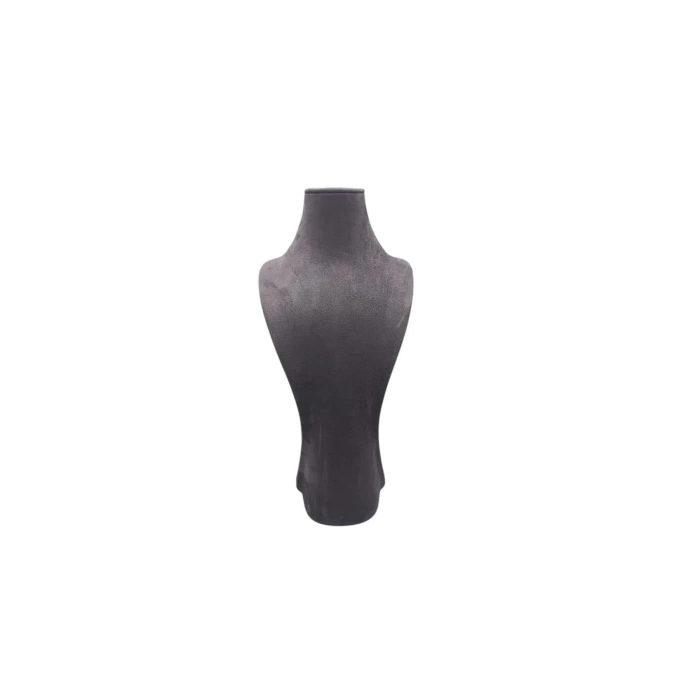 Yerli Üretim Adonis Model Sardunya Kumaş Füme Renk Boy 33 cm Kolye Takı Sergileme Mankeni