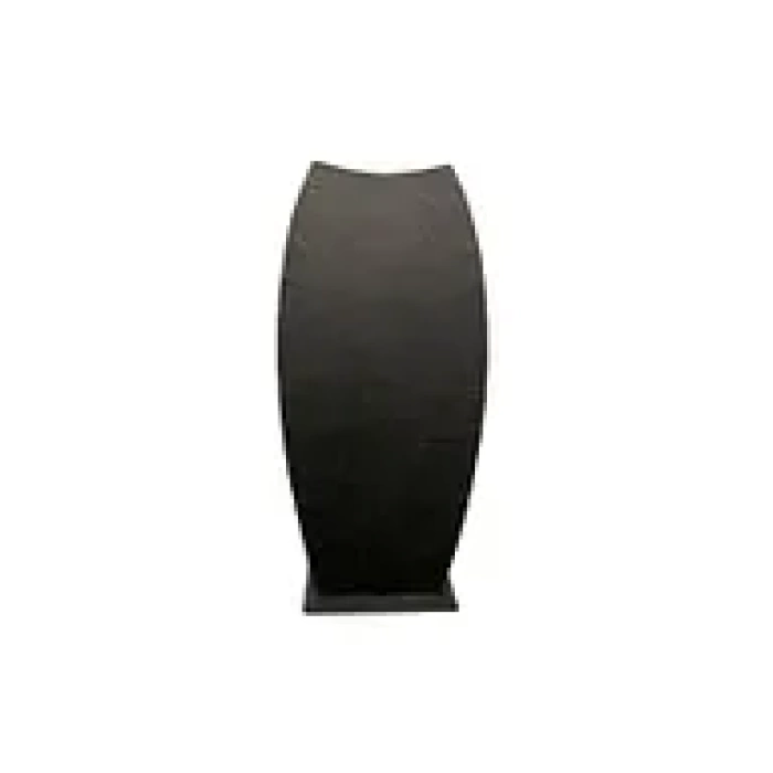 Yerli Üretim Dubai Model Süet Kumaş Füme Renk 25/12 Cm Kolye -zincir Ayaklı Stand