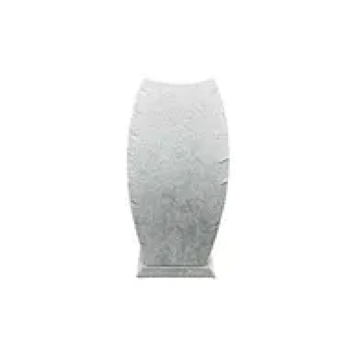 Yerli Üretim Dubai Model Süet Kumaş Gri Renk 18/9 Cm Kolye - Zincir Ayaklı Stand
