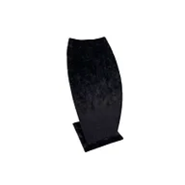 Yerli Üretim Dubai Model Süet Kumaş Siyah Renk 18/9 Cm Kolye -zincir Ayaklı Stand