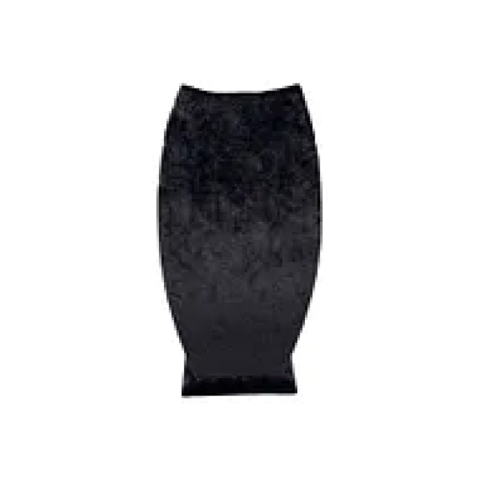 Yerli Üretim Dubai Model Süet Kumaş Siyah Renk 18/9 Cm Kolye -zincir Ayaklı Stand