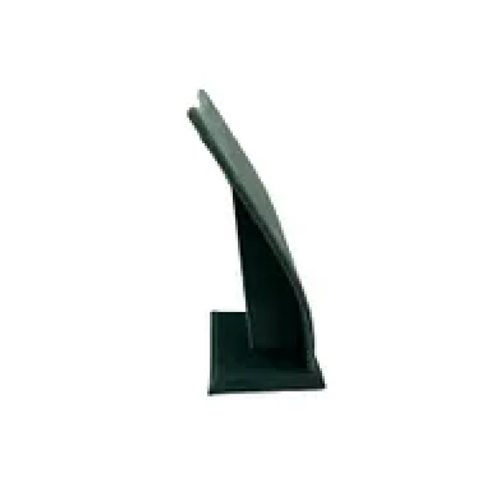 Yerli Üretim Dubai Model Süet Kumaş Yeşil Renk 18/9 cm Kolye - Zincir Ayaklı Stand
