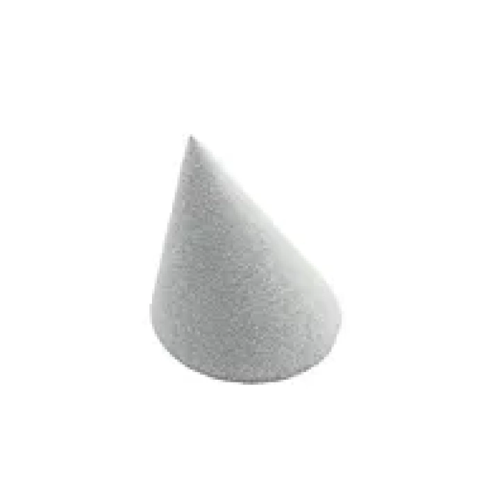 Yerli Üretim Huni Model Süet Kumaş Gri Renk 8/8 Cm Bileklik-Saat Sergileme Standı