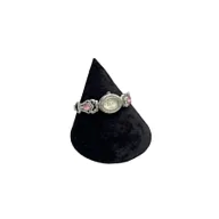 Yerli Üretim Huni Model Süet Kumaş Siyah Renk 8/8 Cm Bileklik-Saat Sergileme Standı