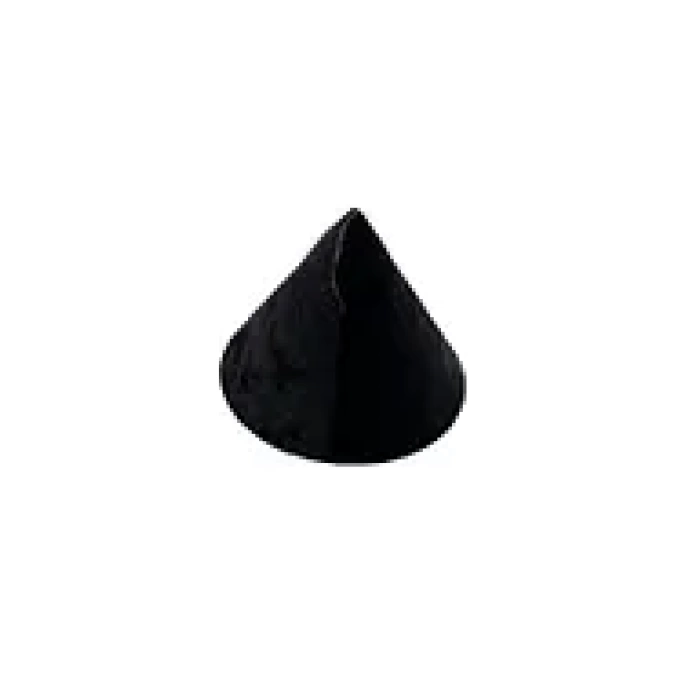 Yerli Üretim Huni Model Süet Kumaş Siyah Renk 8/8 Cm Bileklik-Saat Sergileme Standı