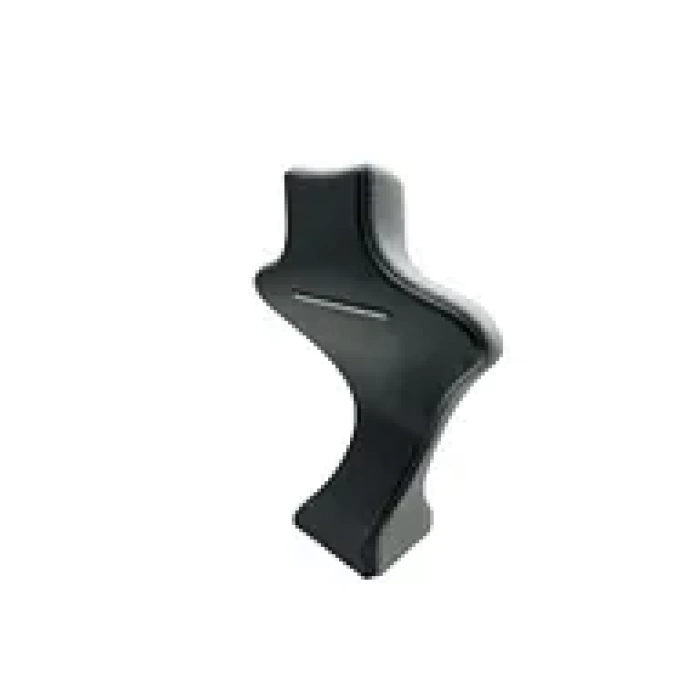 Yerli Üretim Londra Model Süet Kumaş Gri Renk 16/12 Cm Kolye Sergileme Mankeni