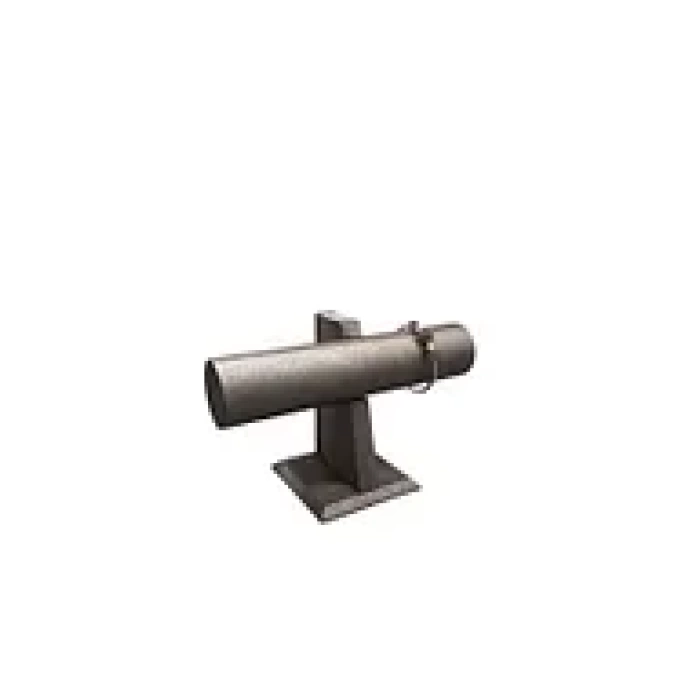 Yerli Üretim Lüx İmera Deri Kumaş Lacivert Renk Boy 15 cm En 23 cm Tekli T Model Bilezik Sergileme