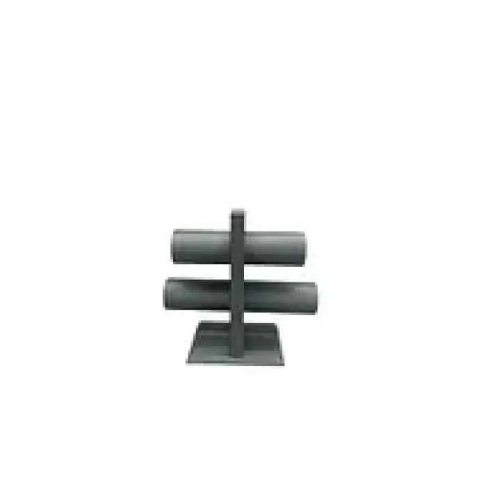 Yerli Üretim Lüx İmera Deri Kumaş Yeşil Renk Boy 22 cm En 24 cm Tekli T Model Bilezik Sergileme