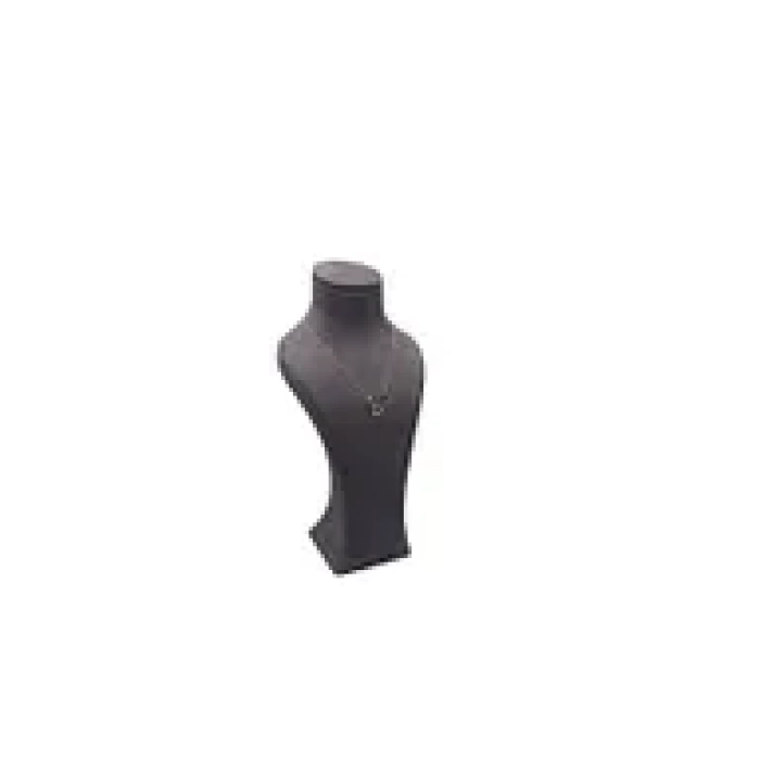 Yerli Üretim Lüx Model Sardunya Kumaş Füme Renk Boy 28cm Kolye Takı Sergileme Mankeni