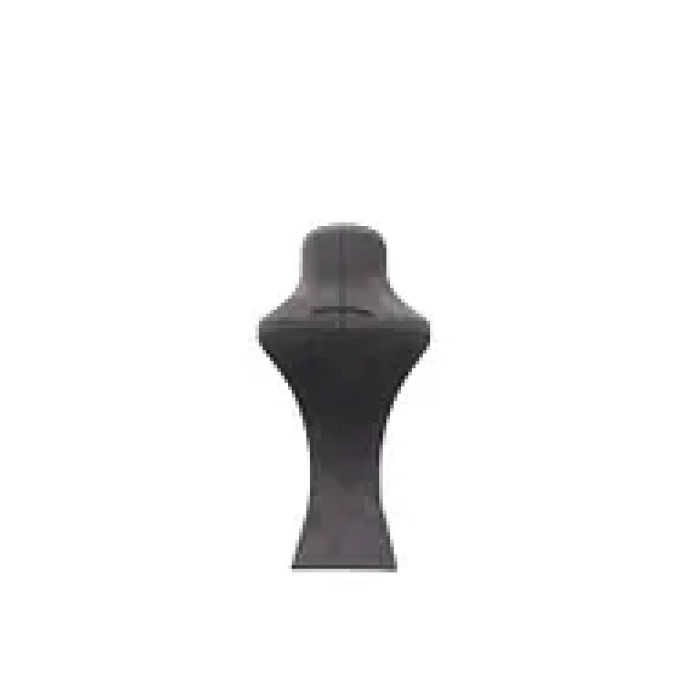 Yerli Üretim Lüx Model Sardunya Kumaş Füme Renk Boy 37 cm Kolye Takı Sergileme Mankeni