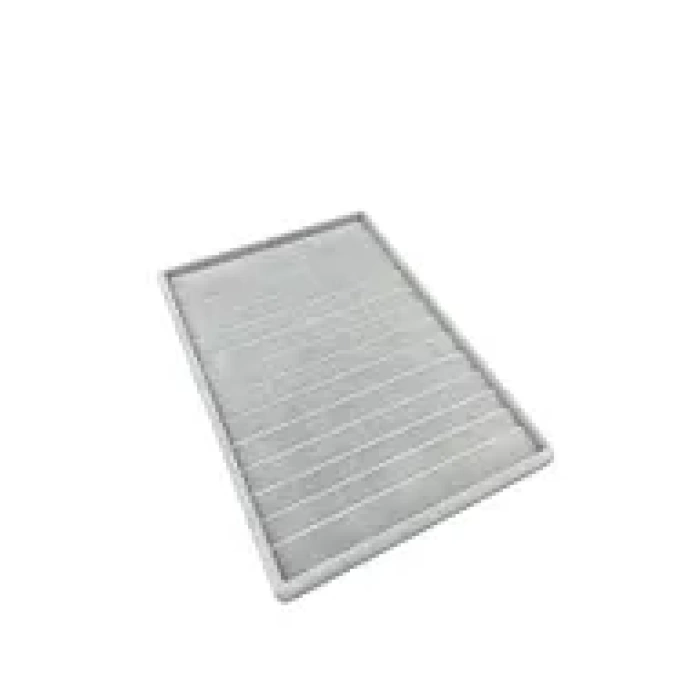 Yerli Üretim Madrid Model Süet Kumaş Gri Renk 34/24 Cm Kademeli Çekmece İci Bileklik-kolye Standı