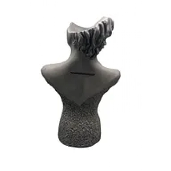 Polyester Malzeme Gri Renk 50 / 28 cm Takı Sergileme Mankeni