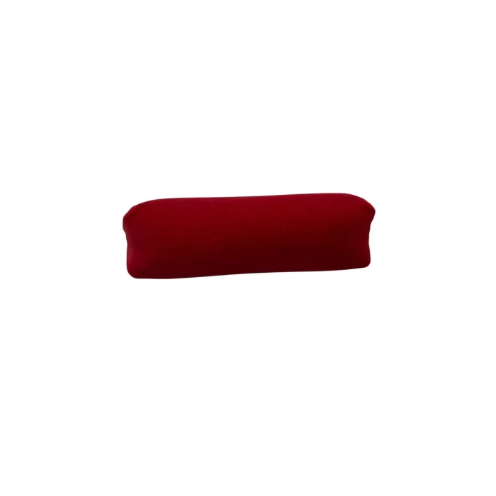 Yerli Üretim Süet Kumaş Bordo Renk 20 Cm Rulo Takı Yastığı