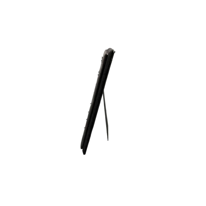 Yerli Üretim Süet Kumaş Füme Renk 20/16 Cm Ayaklı Kolye Sergileme Standı