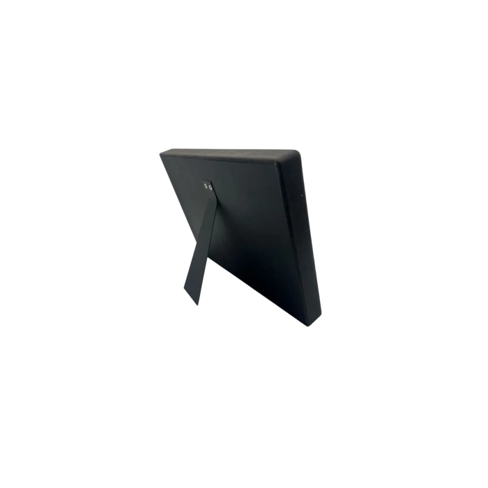 Yerli Üretim Süet Kumaş Füme Renk 34-24 Cm Ayaklı Üçlü Set Tabla Stand