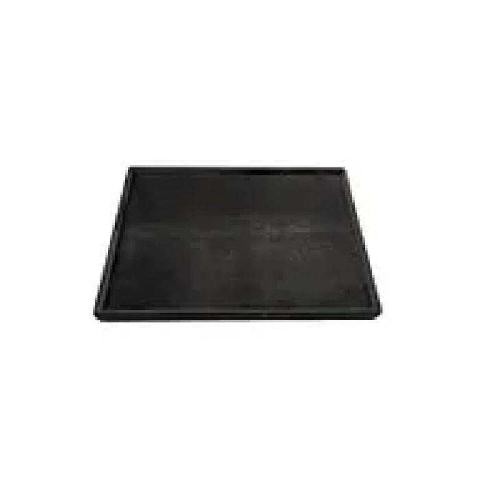 Yerli Üretim Süet Kumaş Füme Renk 34/24 cm Takı Servis Sunum Tablası