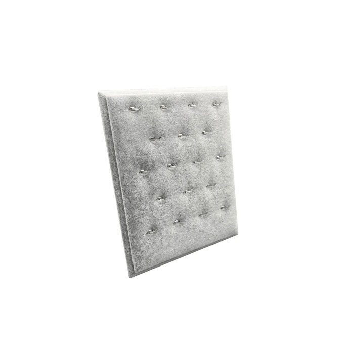 Yerli Üretim Süet Kumaş Gri Renk 20/16 Cm Ayaklı Kolye Sergileme Standı