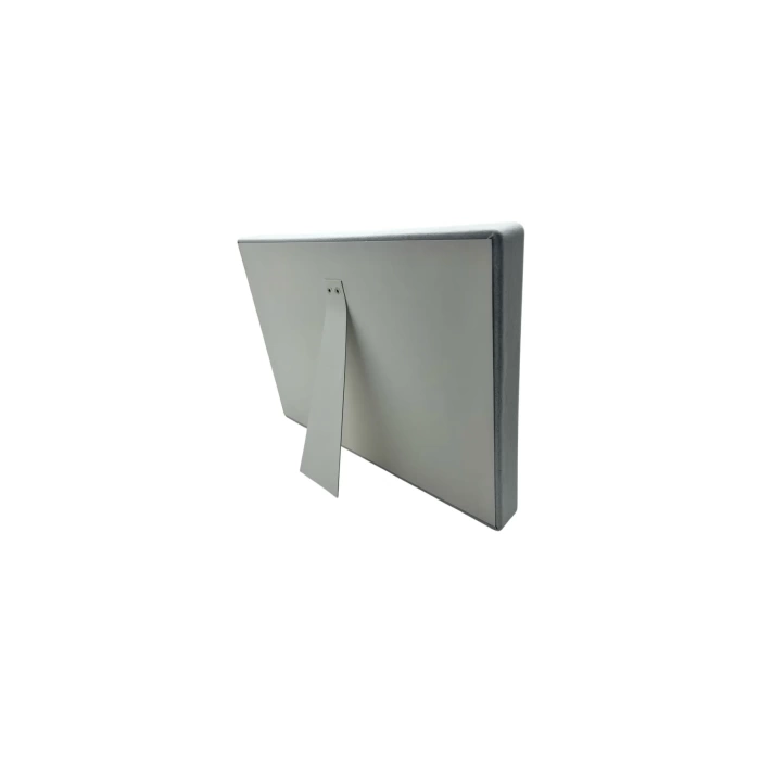 Yerli Üretim Süet Kumaş Gri Renk 34-24 Cm Ayaklı Üçlü Set Tabla Stand