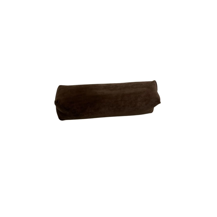 Yerli Üretim Süet Kumaş Kahve Renk 20 Cm Rulo Takı Yastığı