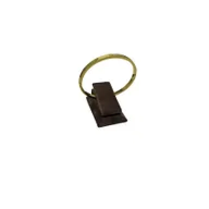 Yerli Üretim Süet Kumaş Kahve Renk 3 Cm Kelepçe-Bilezik Sergileme Aksesuar