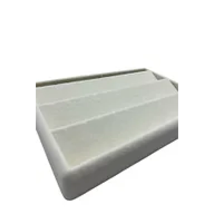 Yerli Üretim Süet Kumaş Krem Renk 22 cm / 14 cm Çekmece İçi Küpe Takı Standı