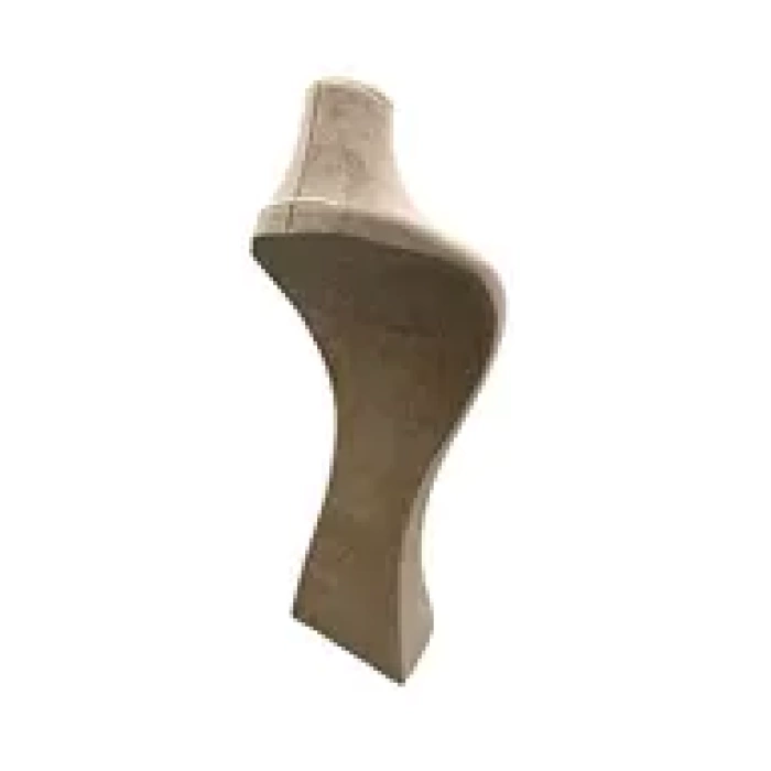 Yerli Üretim Süet Kumaş Lidya Manken Kahve Renk 42/20 Cm Kolye Gerdanlık Takı Sergileme Mankeni