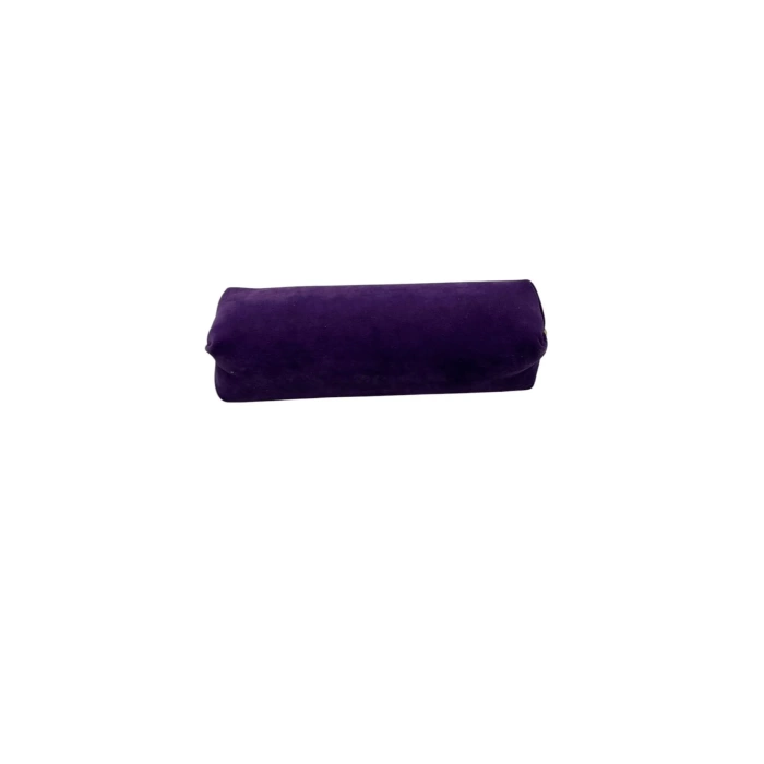 Yerli Üretim Süet Kumaş Mor Renk 20 Cm Rulo Takı Yastığı